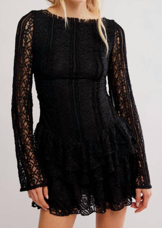 Free People - Tabby Lace Mini Dress