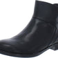 David Tate - Women's Ania Leather Stacked Heel Ankle Boots