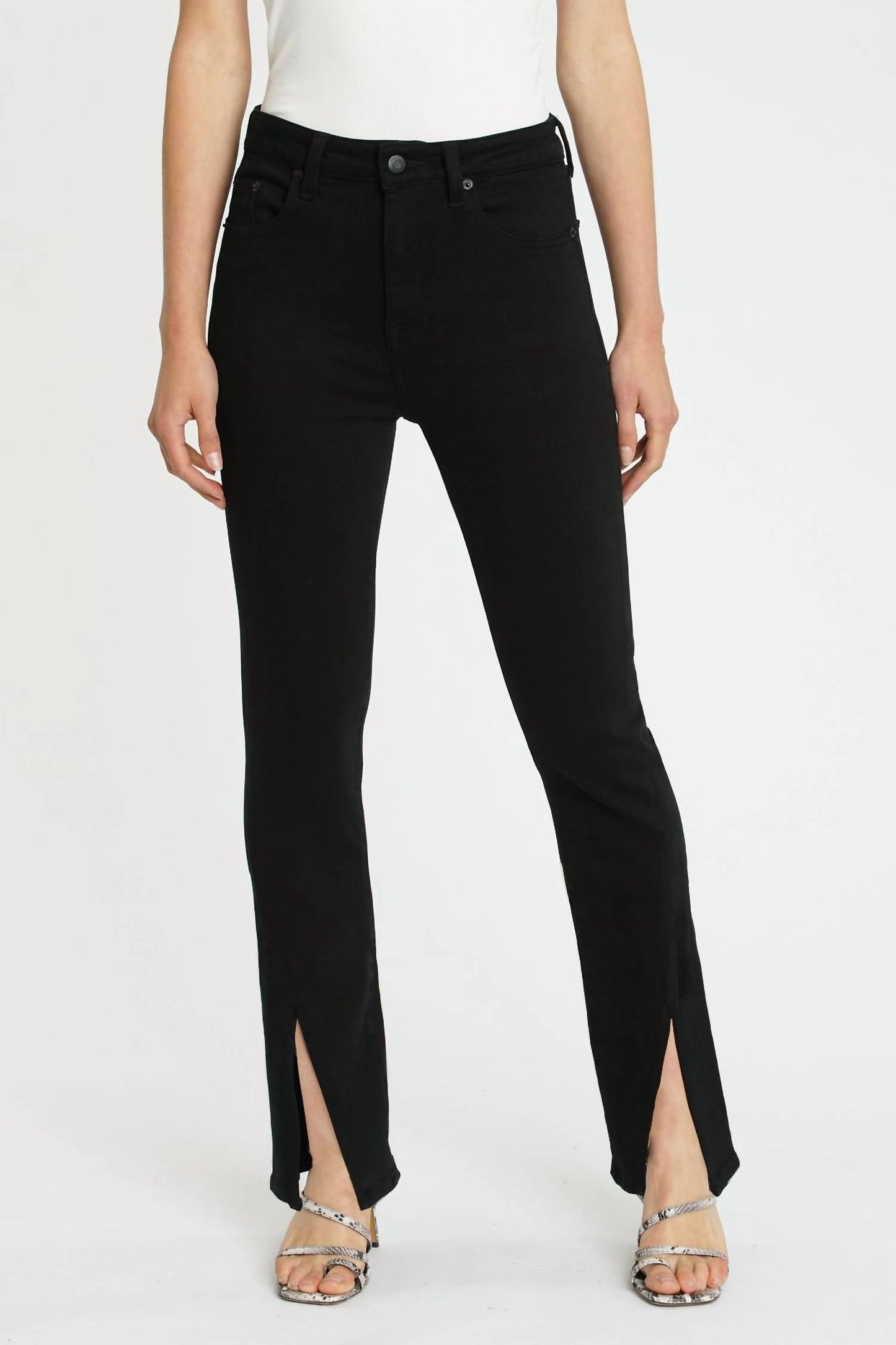 Pistola - Teagan High Rise Vented Straight Jean