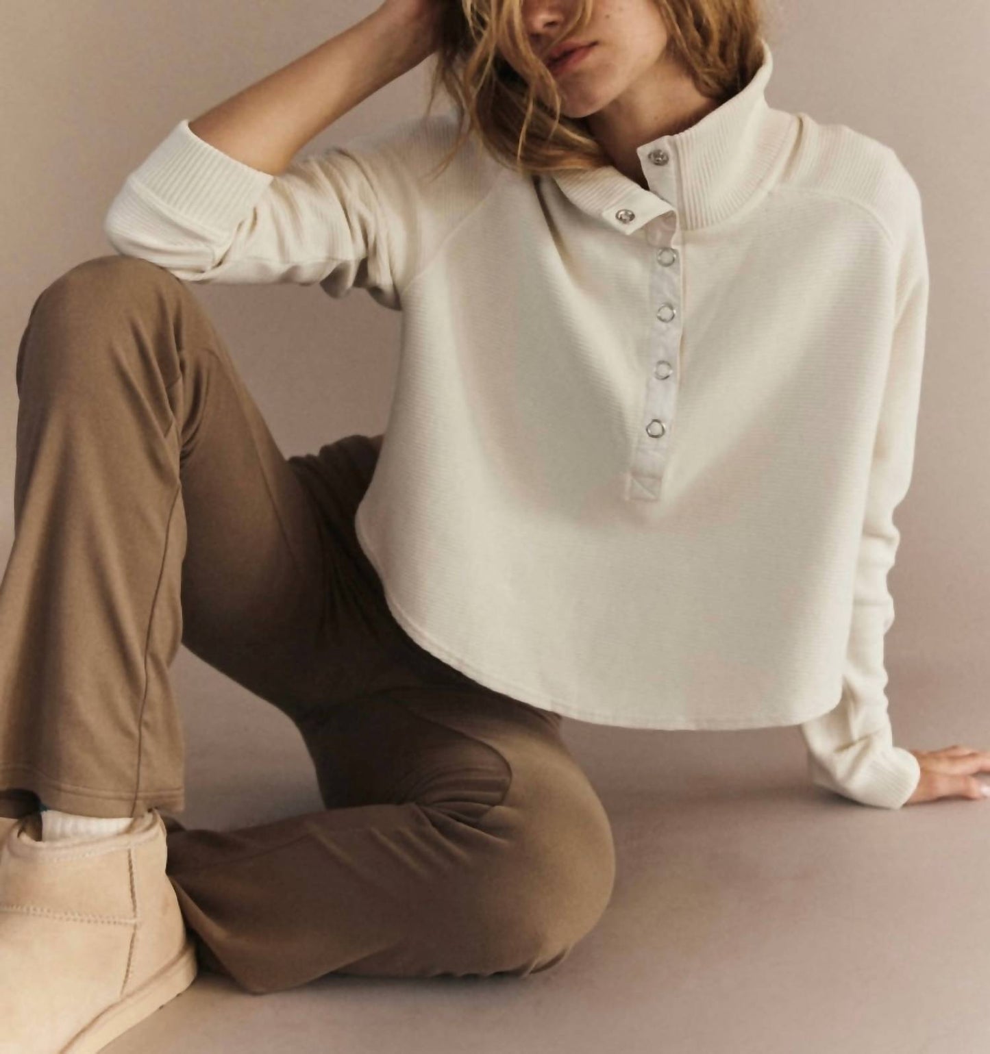 Free People - So Fly Henley Layer Top