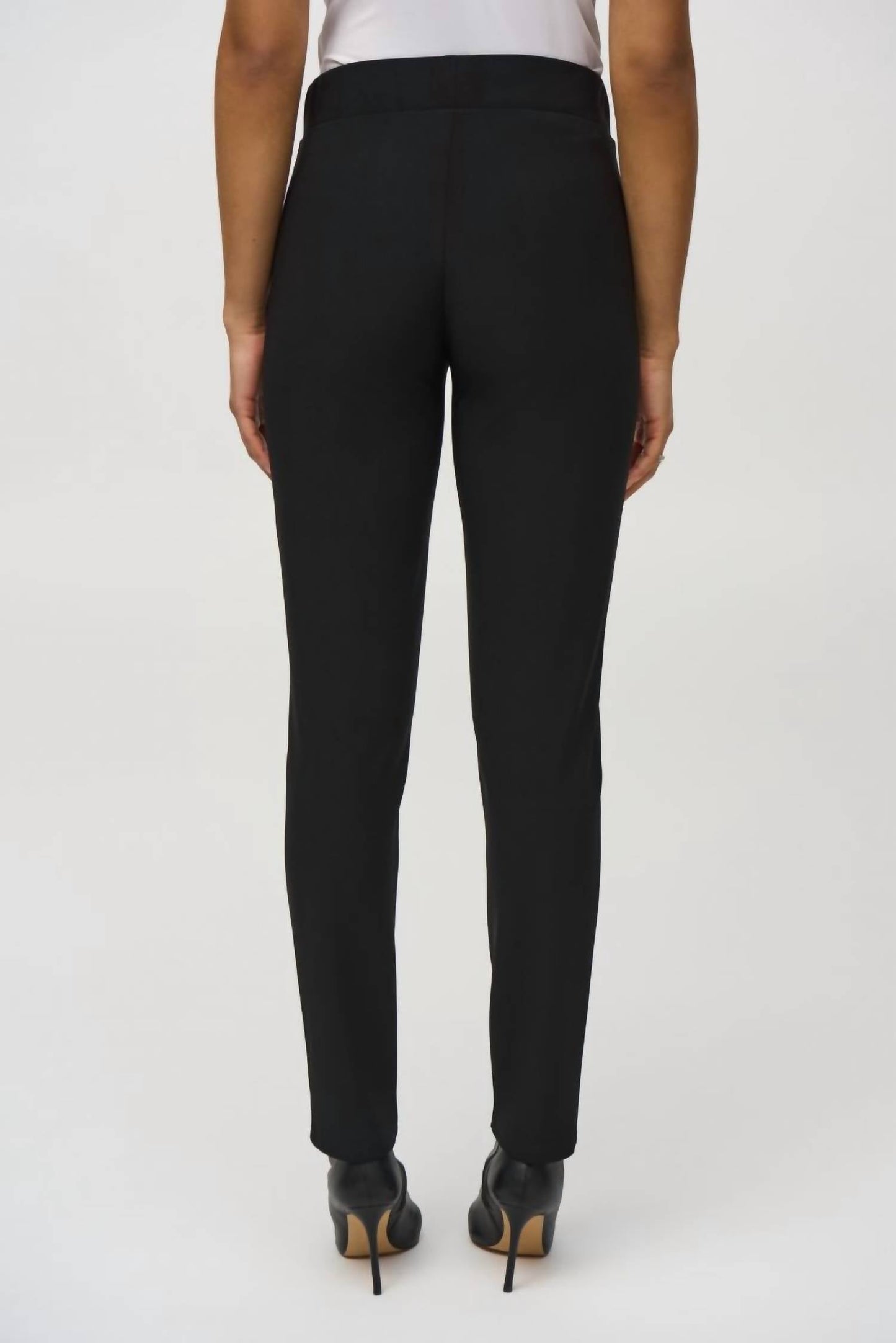 Joseph Ribkoff - Pull-on Faux Leather Slim Pant