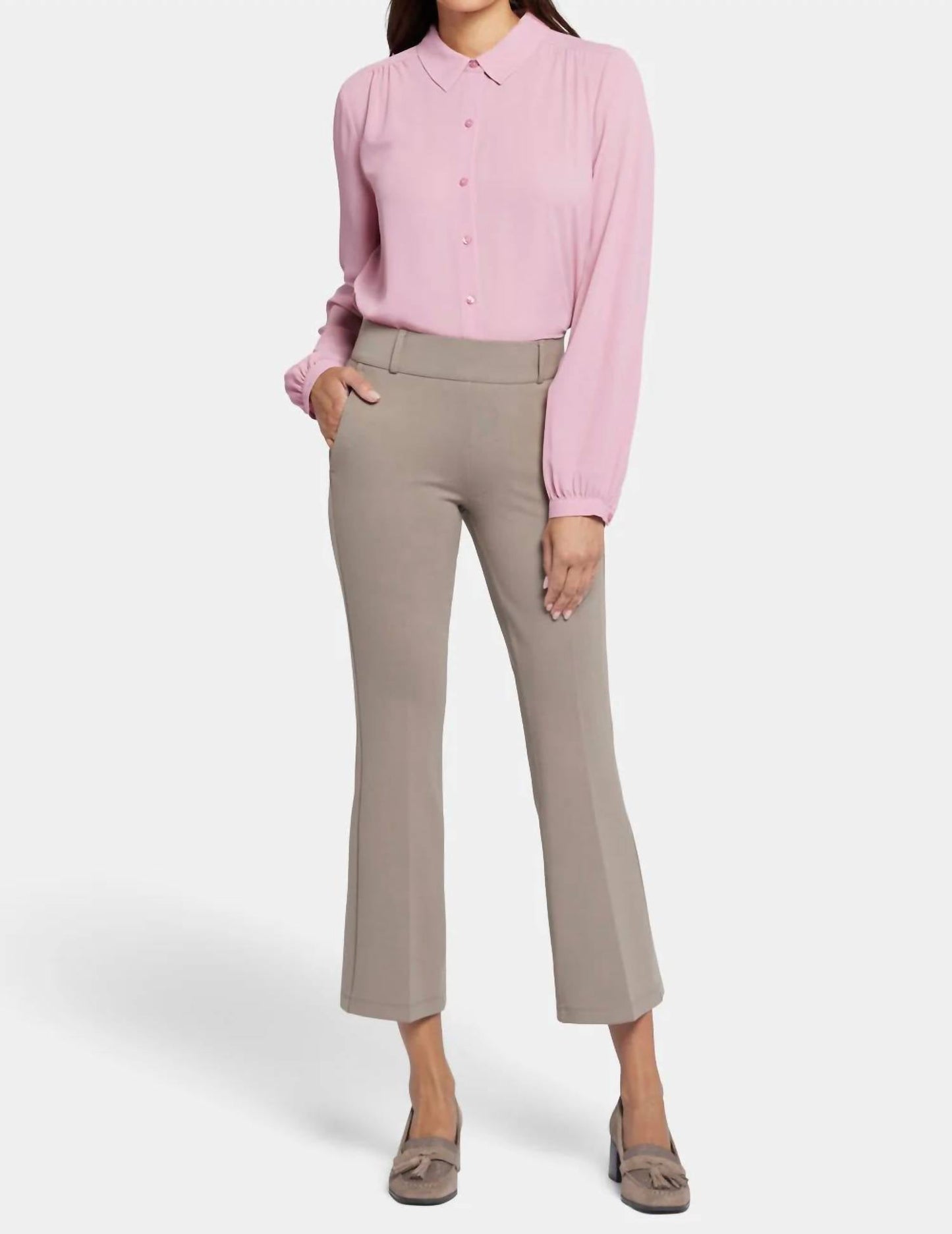 Nydj - Pull On Flare Ankle Trouser