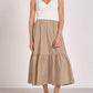 Elan - Mixed Media Midi Tank Dress