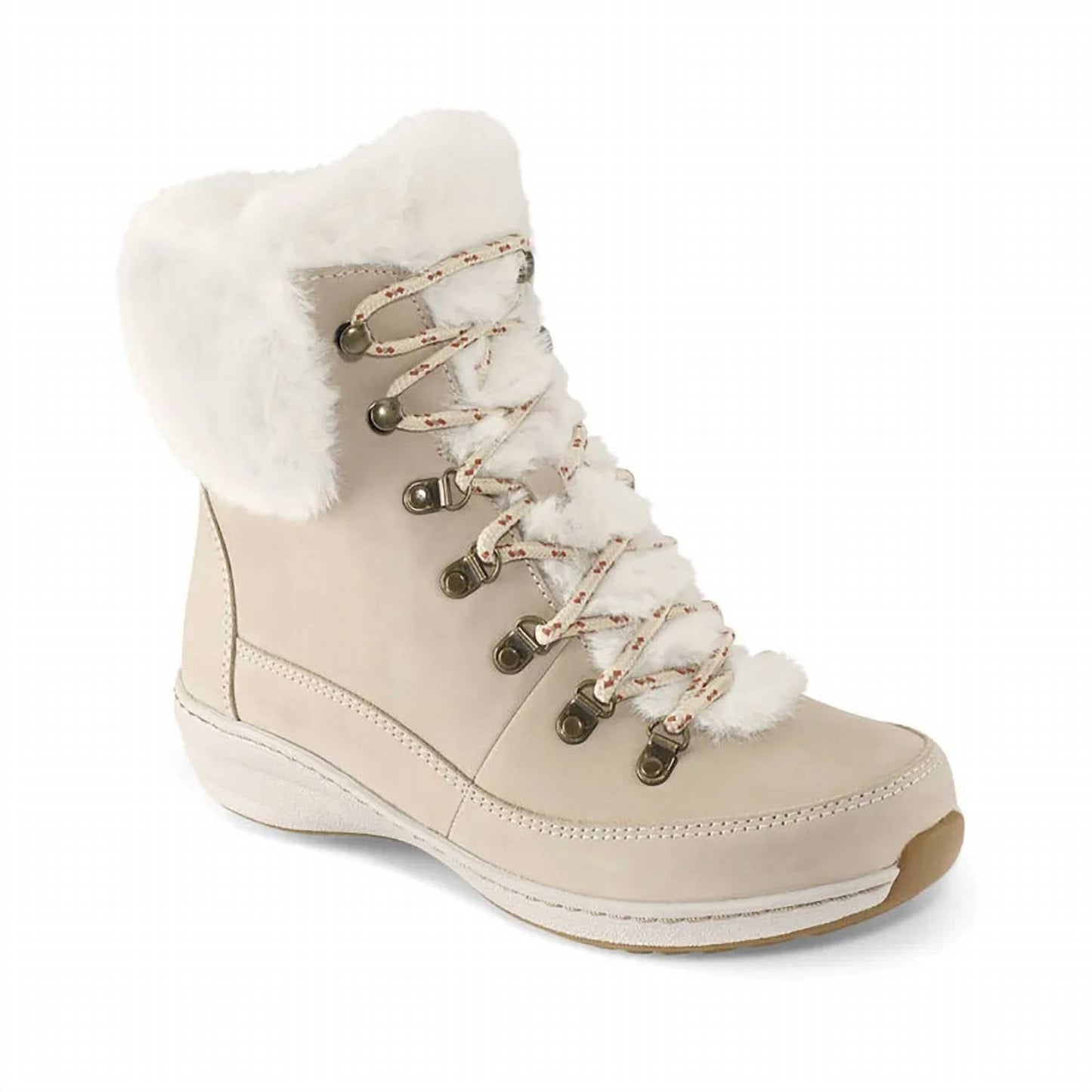 Aetrex - Women Jodie Fur Lace Up Boots