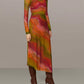 Amur - Drena Mesh Midi Dress