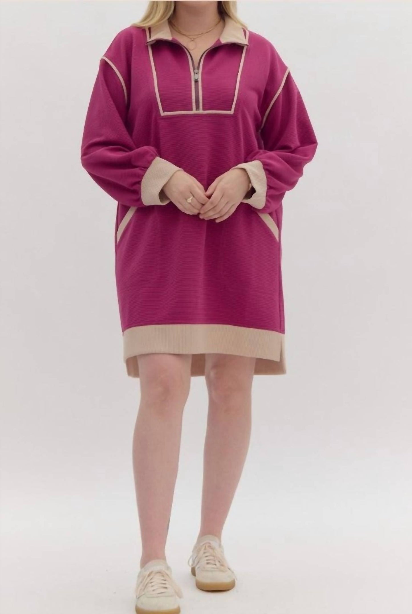 Entro - Long Sleeve Dress