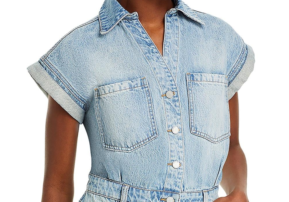Macacão jeans Blanknyc azul