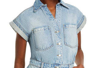 Macacão jeans Blanknyc azul