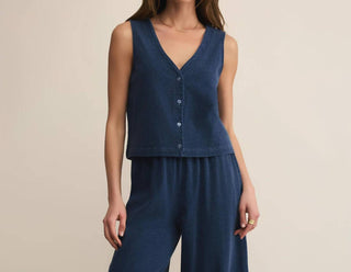 Z Supply - Solace Jersey Knit Denim Tank Top