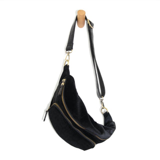Joy Susan - Bolsa tiracolo Rory de veludo feminina