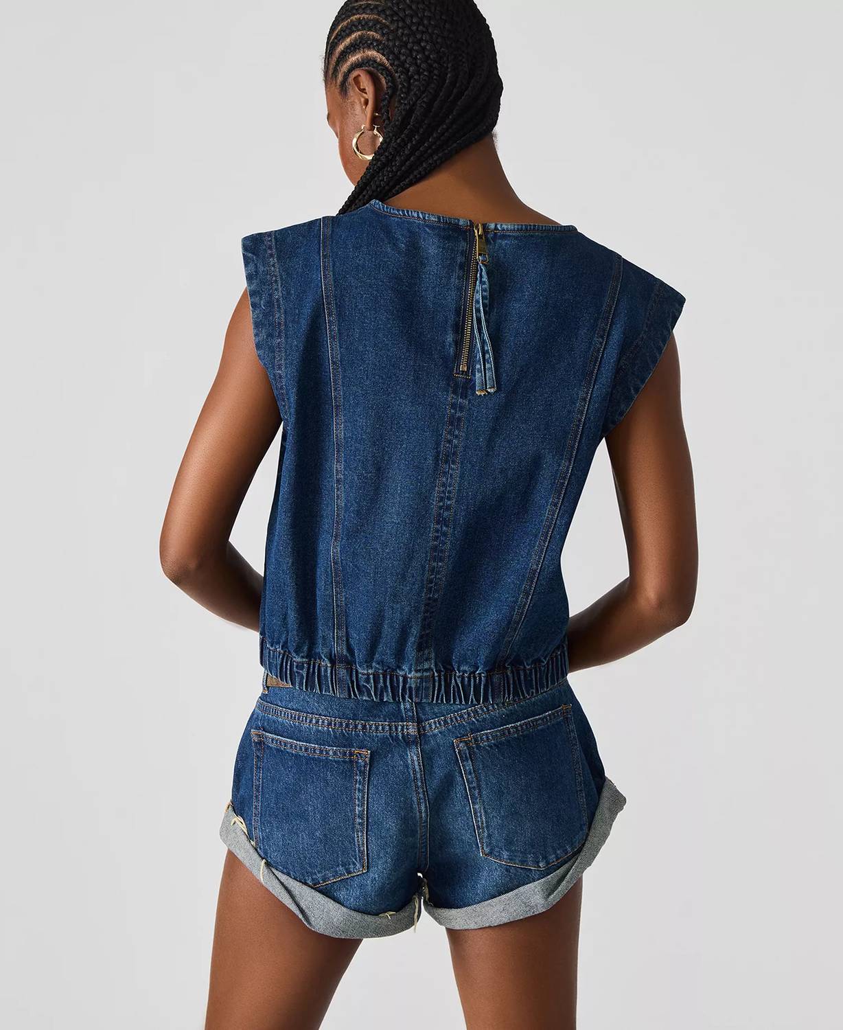 Steve Madden - Leila Denim Top