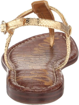Sam Edelman - Sandálias largas femininas Gigi com relevo