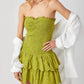 Current Air - Smocked Ruffle Mini Dress
