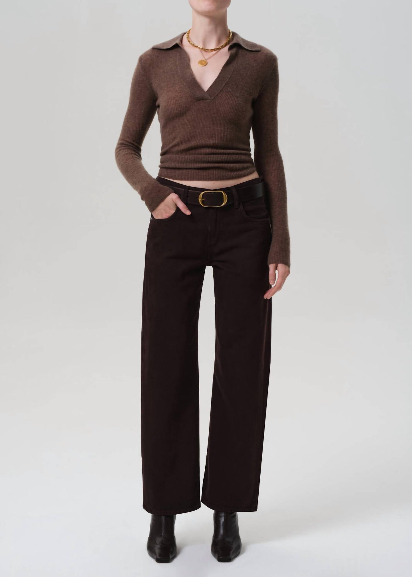 Citizens Of Humanity - Lindz Low Rise Easy Straight Leg Jeans