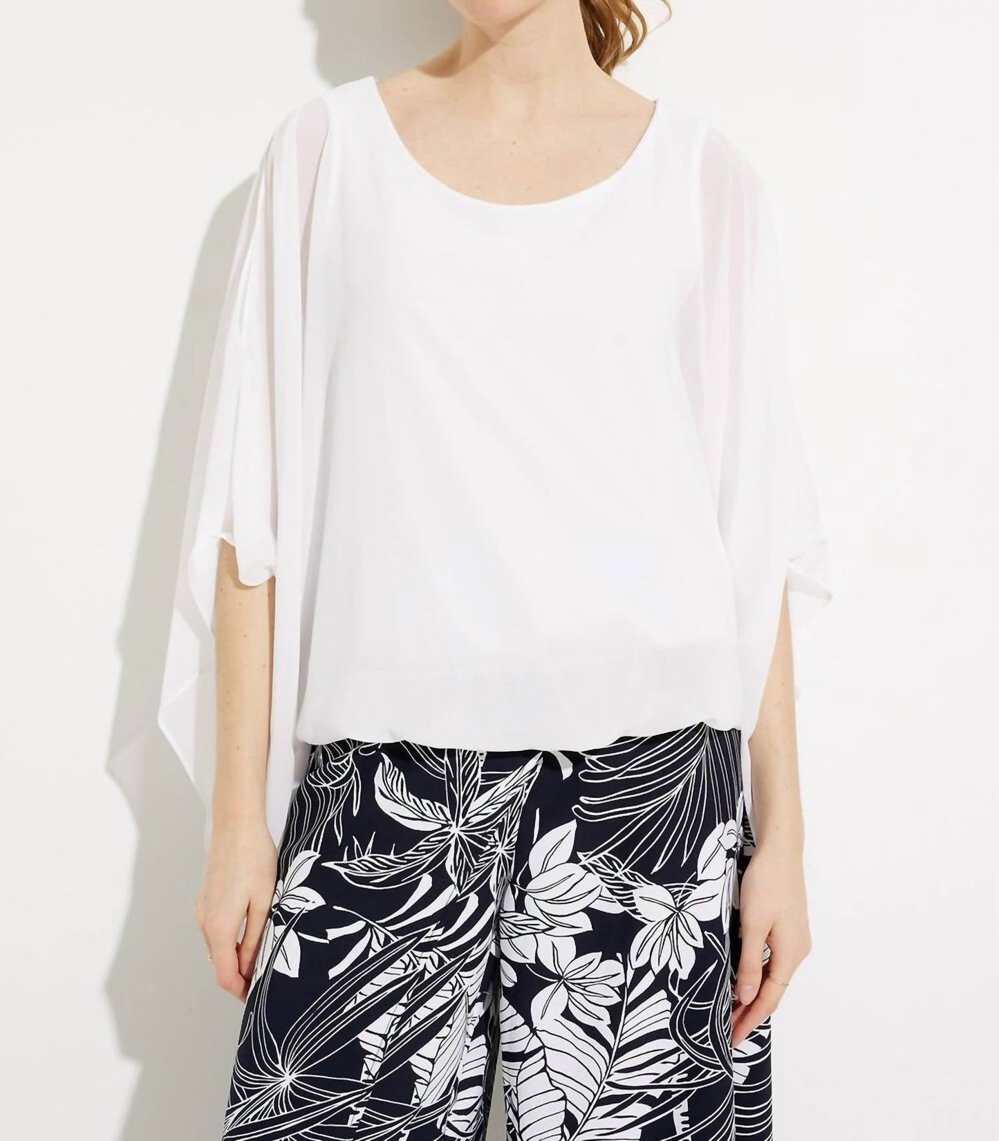 Joseph Ribkoff - Casual Flutter Sleeve Pullover