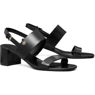 Tory Burch - Sandália feminina de salto duplo T