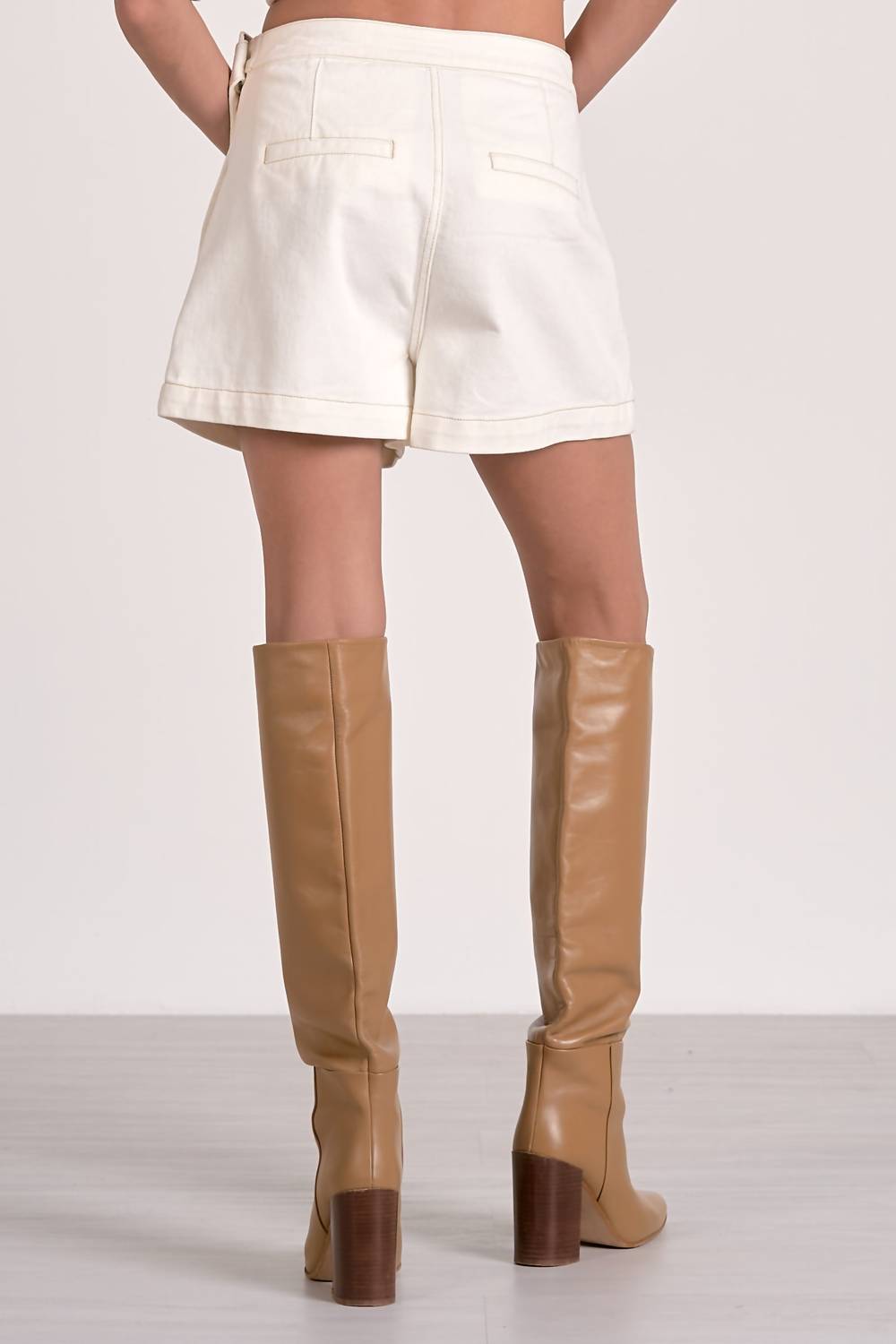 Elan - Slanted Front Skort