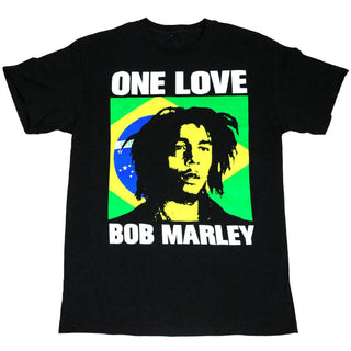 Bob Marley - Men's One Love Brazil Icon T Shirt