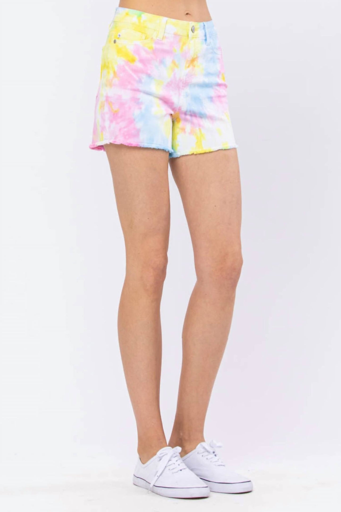 Judy Blue - Swirl Tie Dye Short