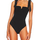 Free People - Lola Shoulder Tie Seamed Bodysuit