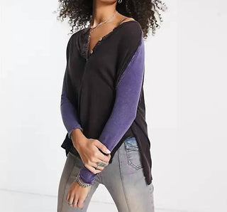 Pessoas Livres - GRAND SLAM COLOR BLOCK HENLEY BLUSA