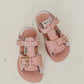 Zimmermann - Girls Leather Sandal With Removable Fringe