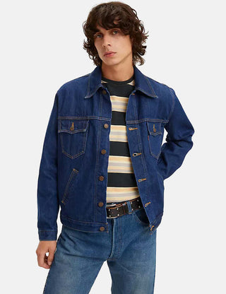 Jaqueta jeans Levi's Tucker masculina tamanho P