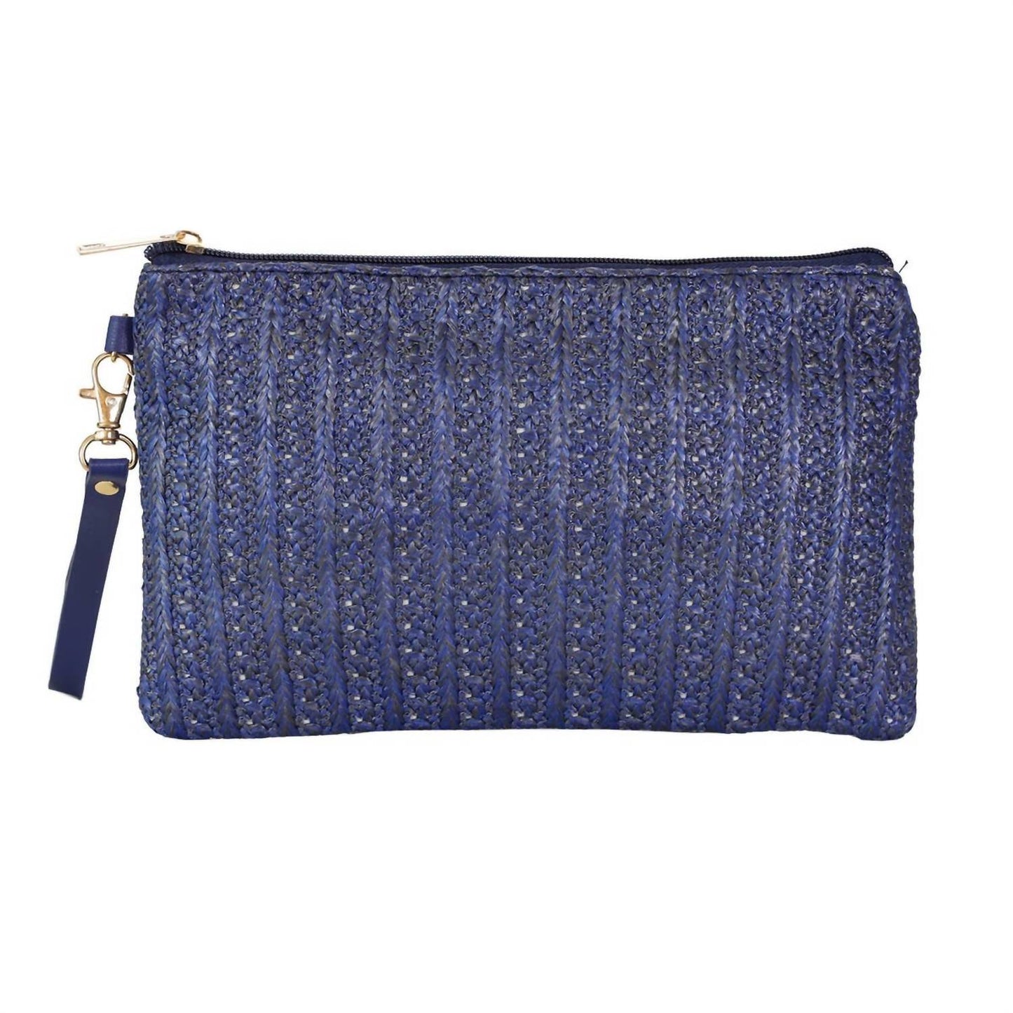 22Tote - Women's Straw Wristlet Clutch