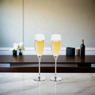 Creative Gifts International - Boston Champagne Toasting Flutes Set