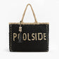 America & Beyond - Women's 'poolside' Jute Macrame Tote