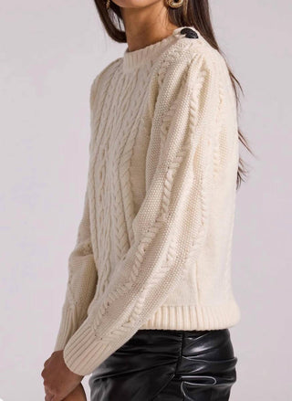 Geração Amor - BROOKS CABLE SWEATER