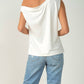 Elan - Bronco Off The Shoulder Sleeveless Top