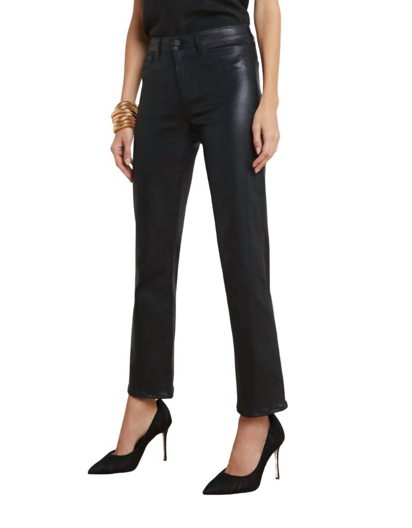 L'Agence - Calça Jeans Ginny High Rise Straight