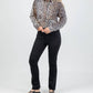 Oui - Women's Crop Blouse