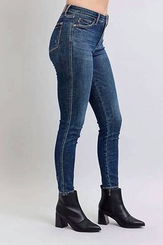 Judy Blue - Calça Jeans Tummy Control Lavagem Escura