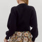 Entro - Sweater Cardigan With Button Accents