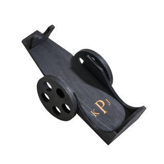 Creative Gifts International - Carrinho de madeira para garrafas de vinho