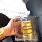 Avenue Chic - Women's Gold Leaf Snake Cuff