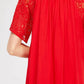 Entro - Lace & Embroidered Mini Dress