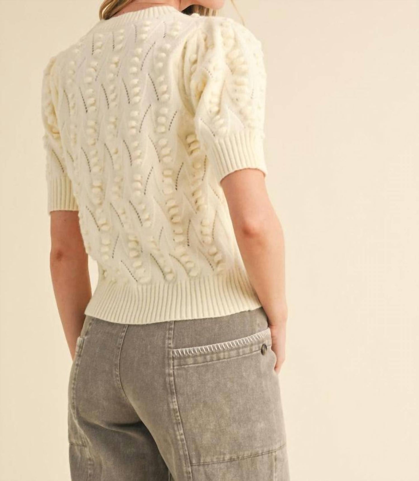&Merci - Preppy Popcorn Sweater