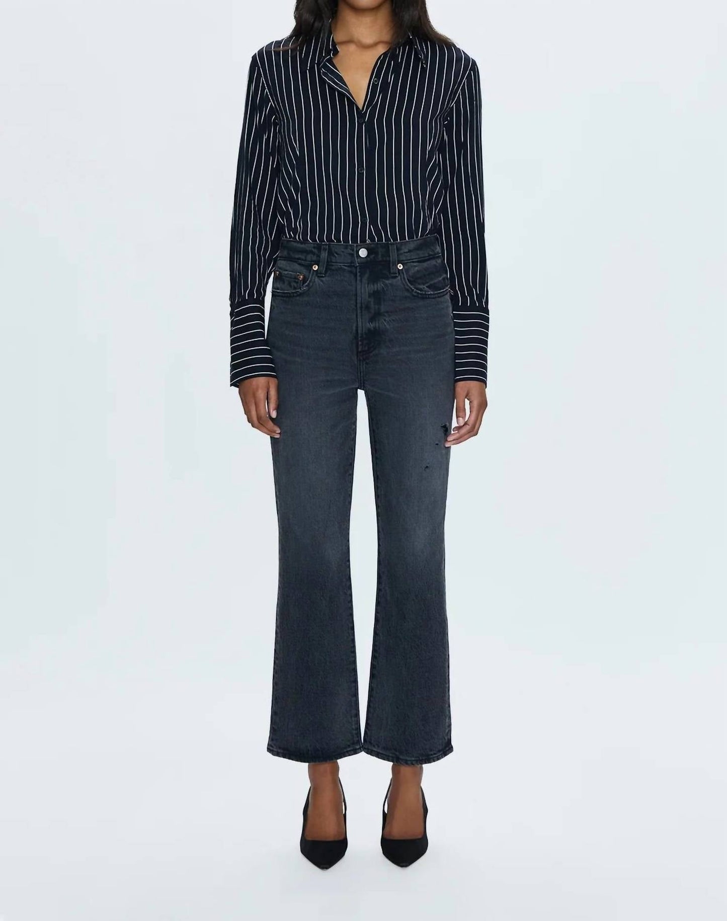 Pistola - Ally High Rise Vintage Ankle Boot Cut Jeans