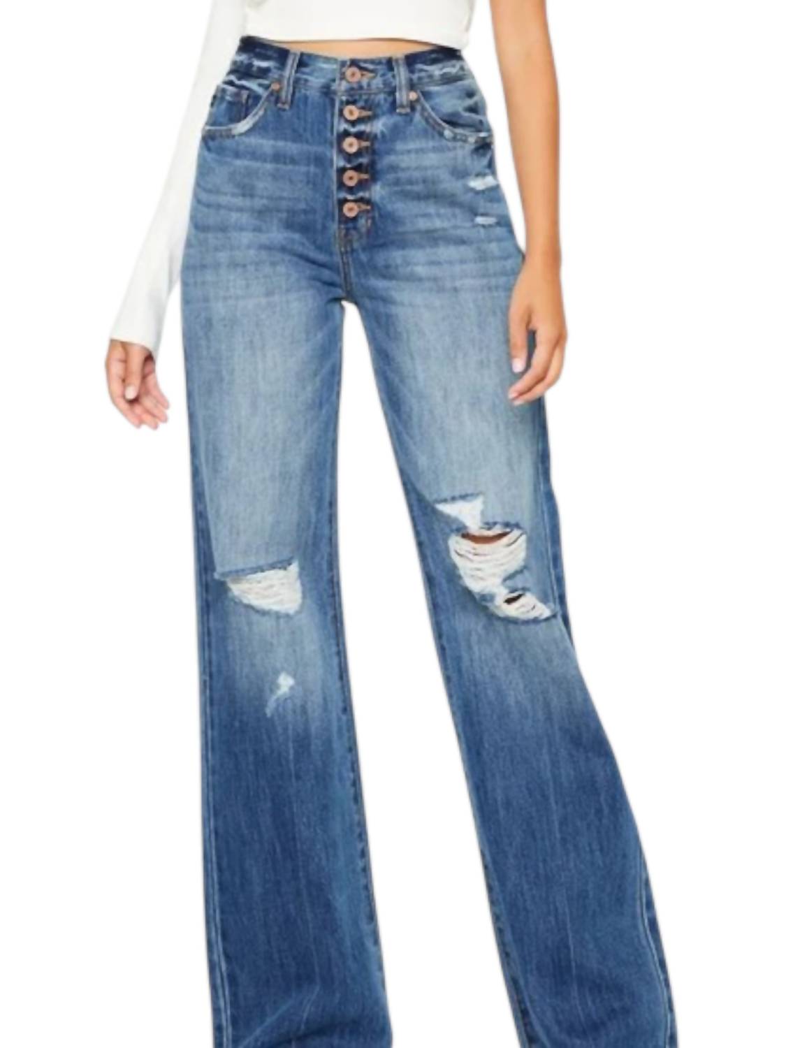 Kancan - Georgia Wide leg Jeans