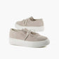 All Black - Women's Gathered Sneaker
