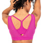 Body Wrappers - Recycled Polyester Double Layer Bra Top With Mesh