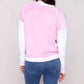 Charlie B - Drop Shoulder V Neck Sweater