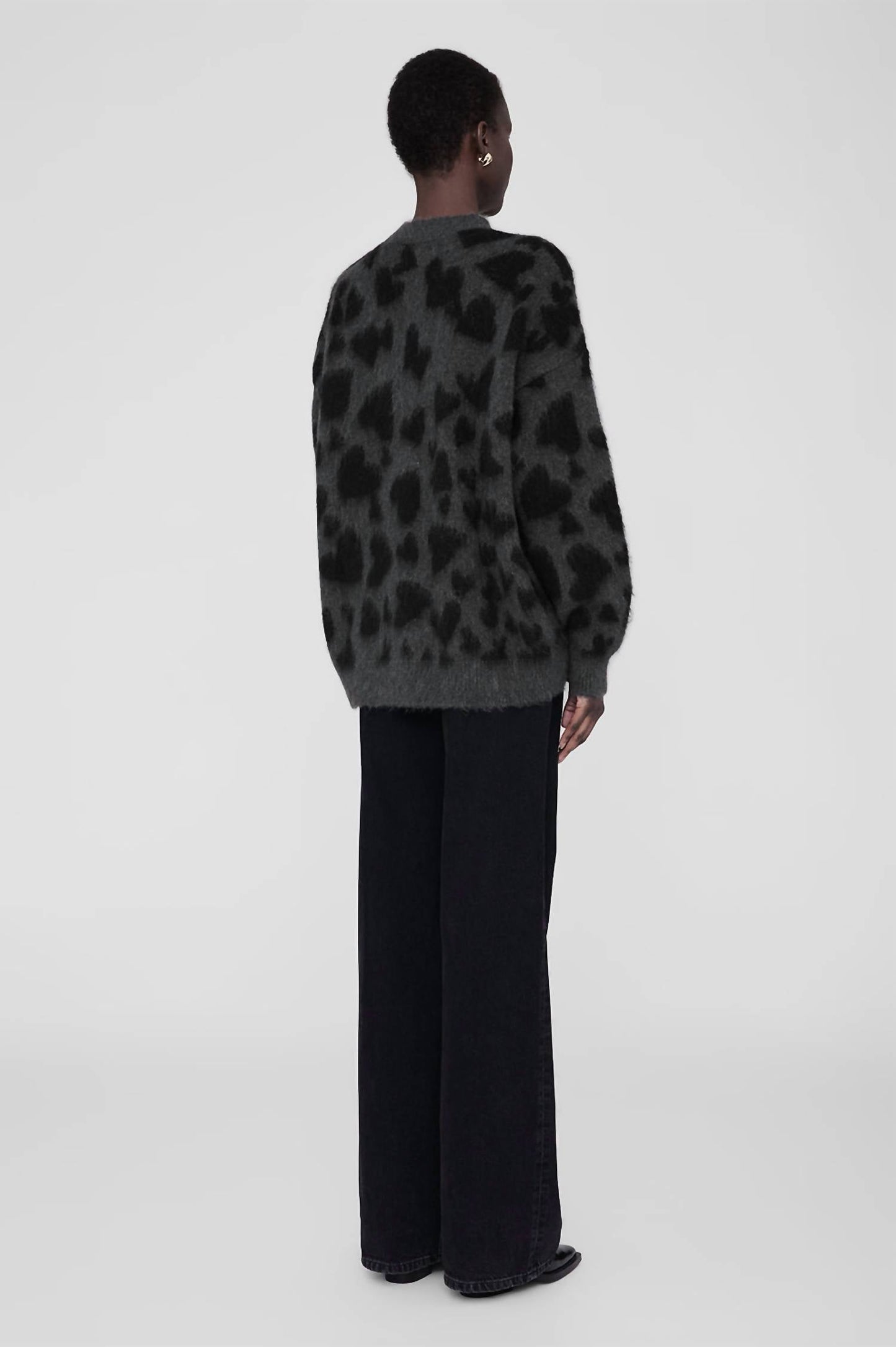 Anine Bing - Sydney Crew Heart Sweater