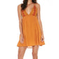 L*Space - Eliana Beach Swim Cover Up Embroidered Mini Dress