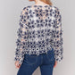 Charlie B - Boat Neck Crochet Top