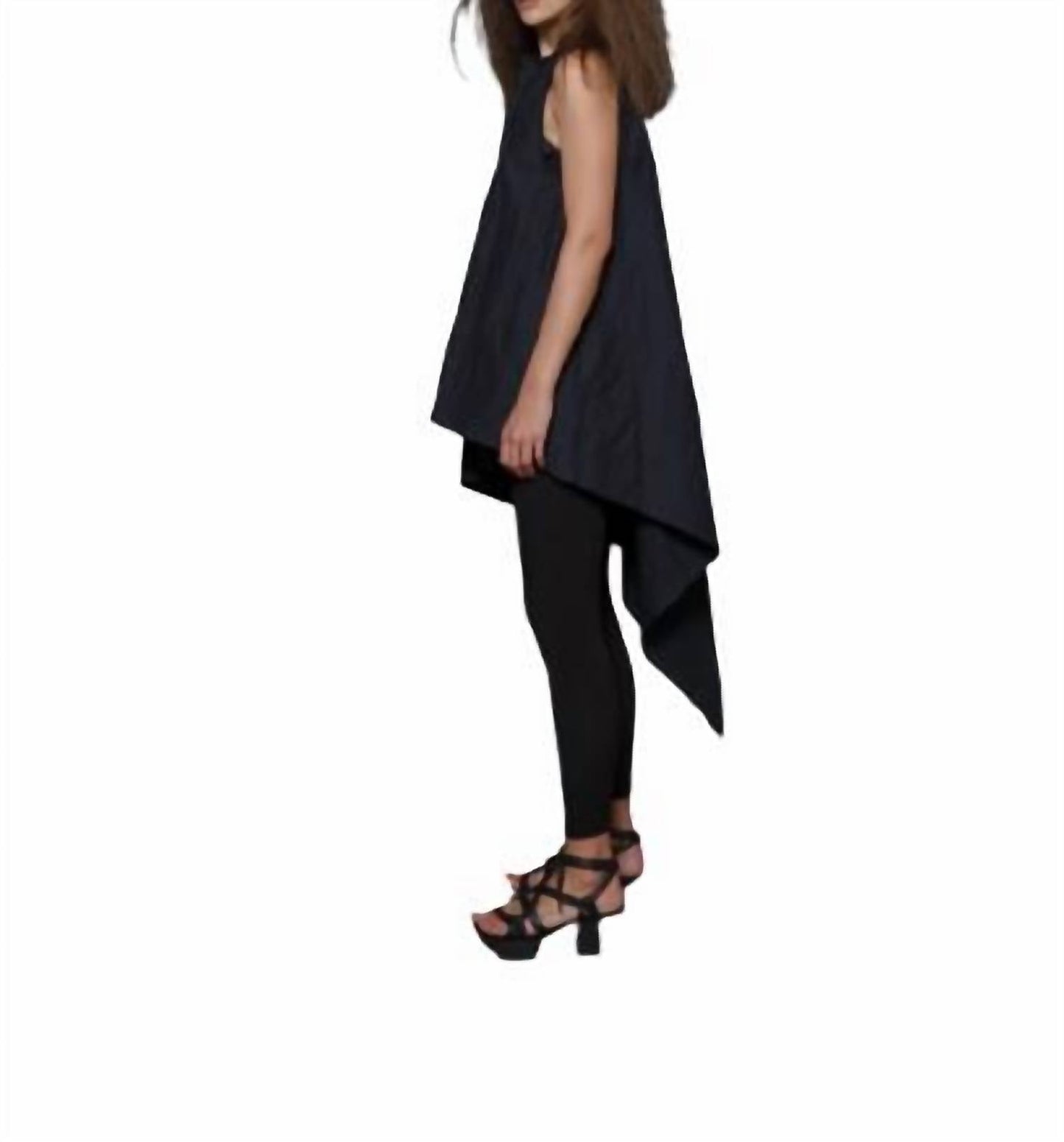 Simply Mila - Sleeveless Asymmetrical Tunic