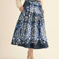 &Merci - Medallion Tiered Midi Skirt